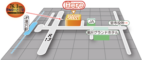 FMゆーとぴあ周辺MAP